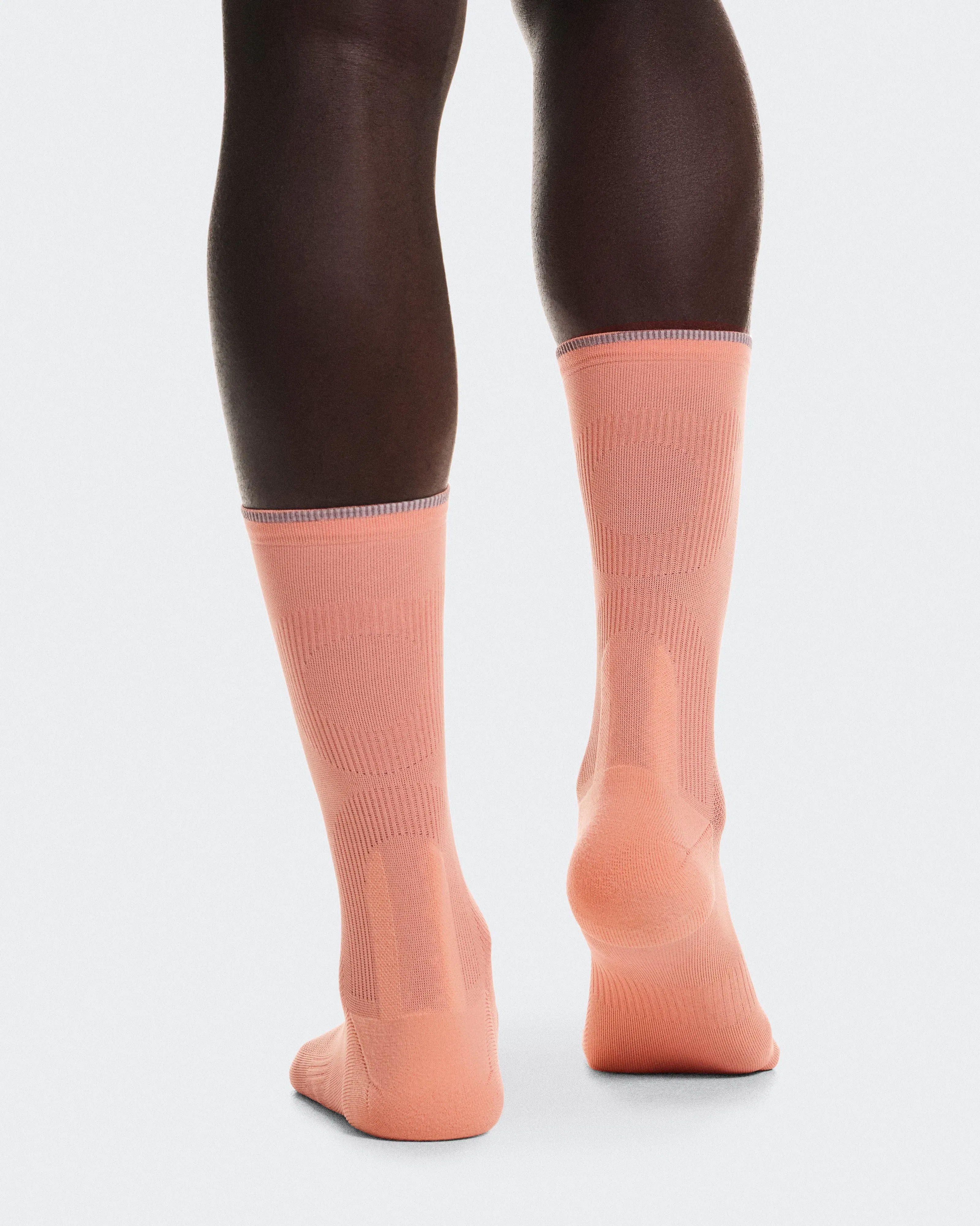 On Elite Run Sock High Sunstone | Reef