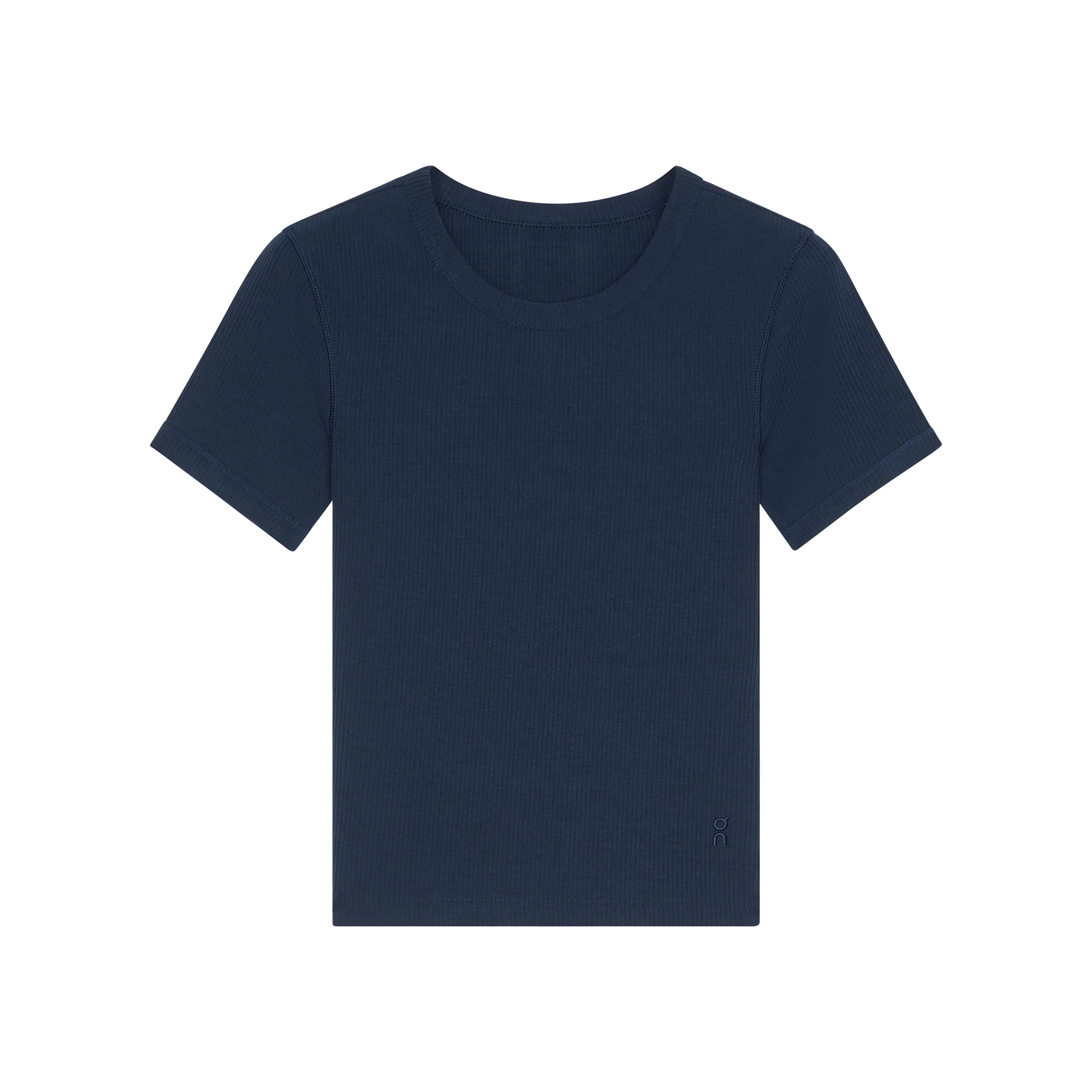 On All-Day Ribbed T-Shirt Midnight (Women'S)