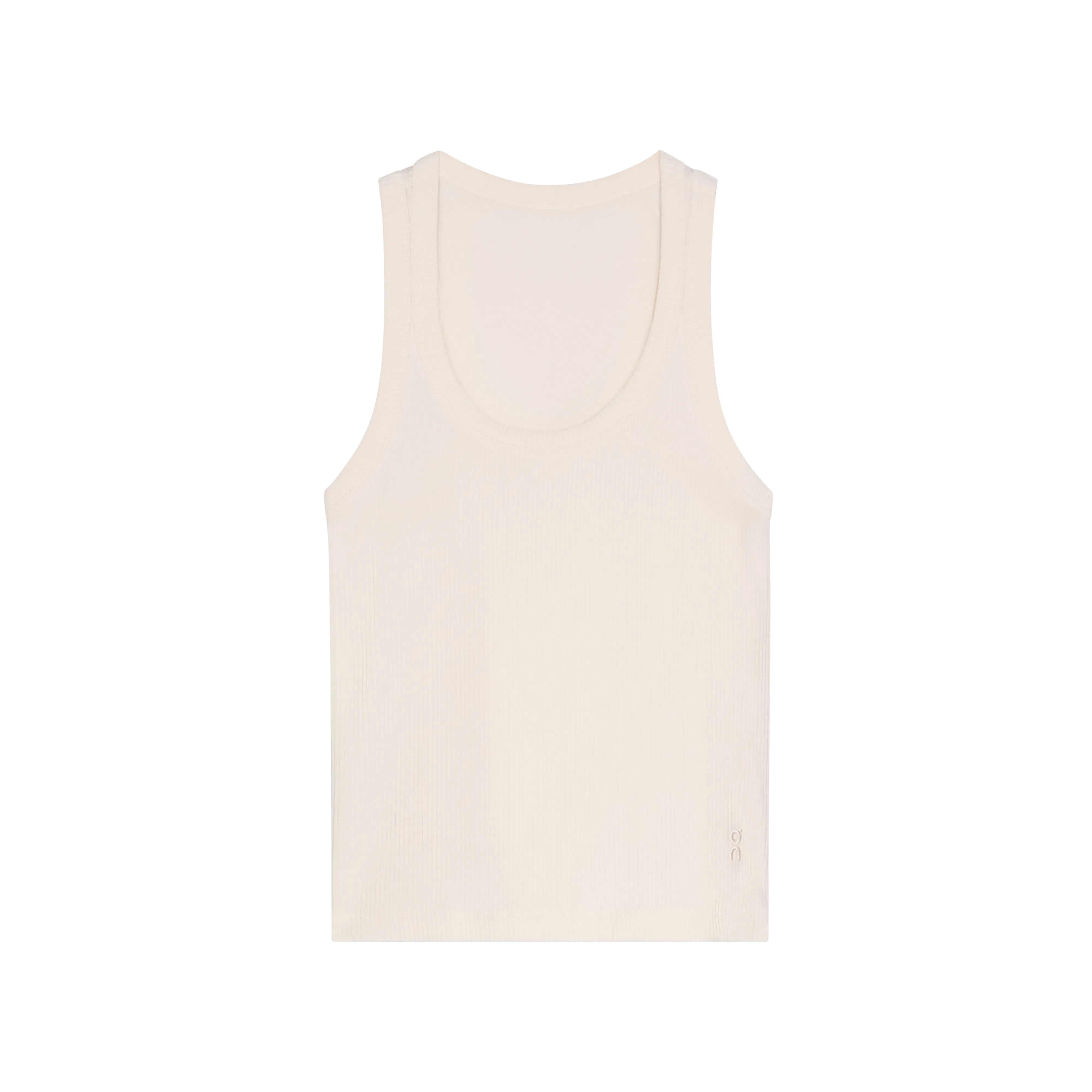 On All-Day Ribbed Tank Ivory (Women'S)