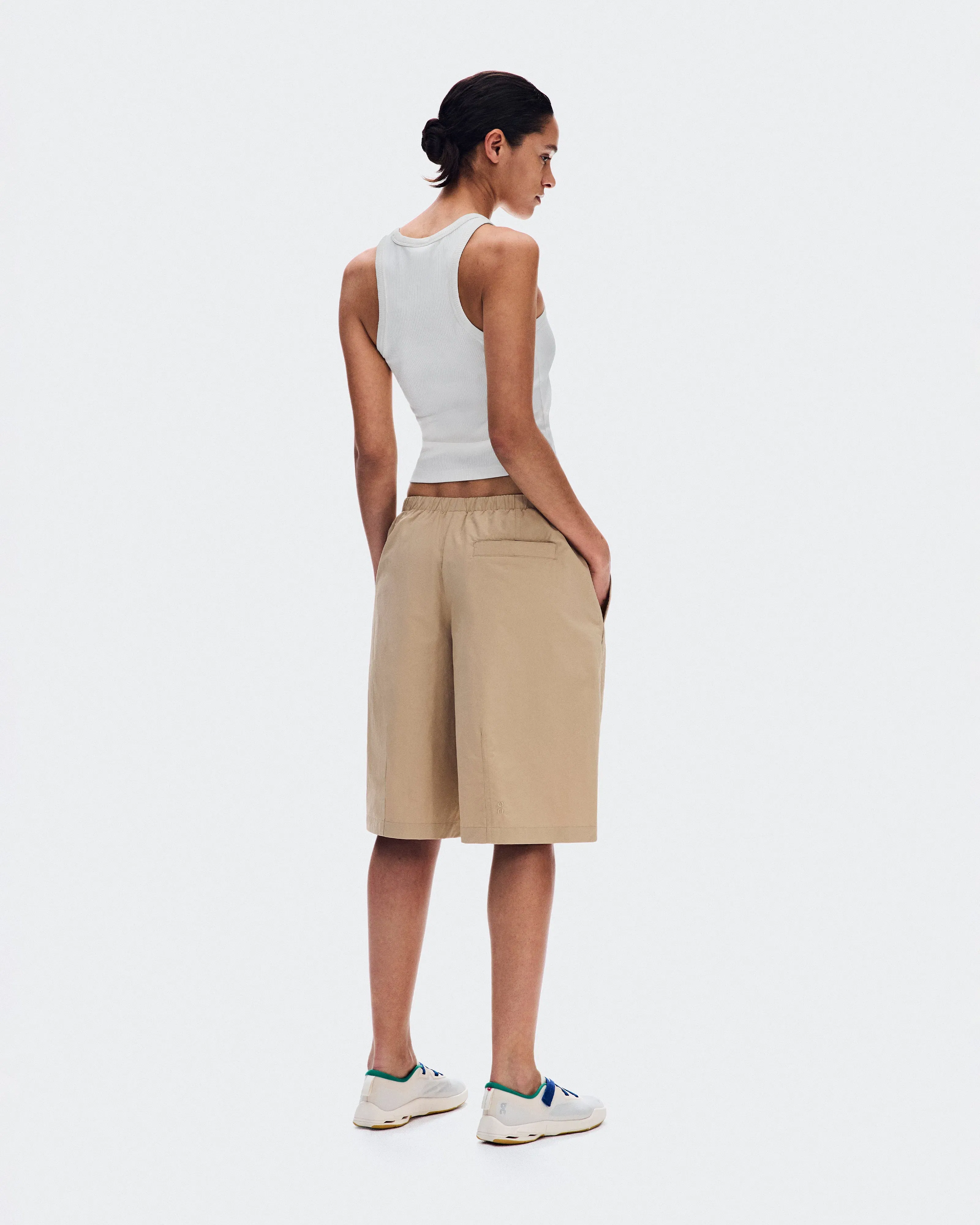 On All-Day Ribbed Tank Ivory (Women'S)