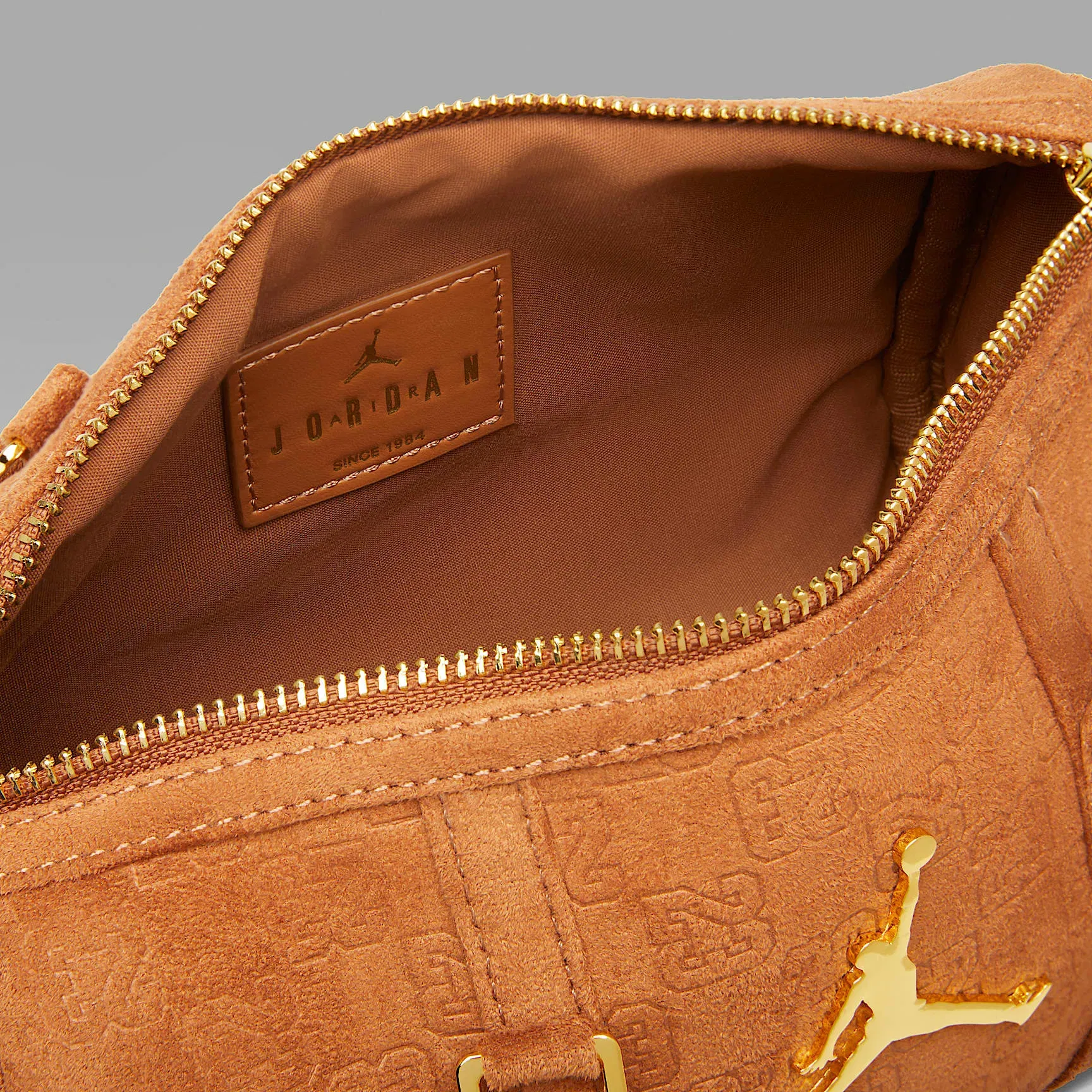 Nike Jordan Suede Monogram Mini Duffel (3L)