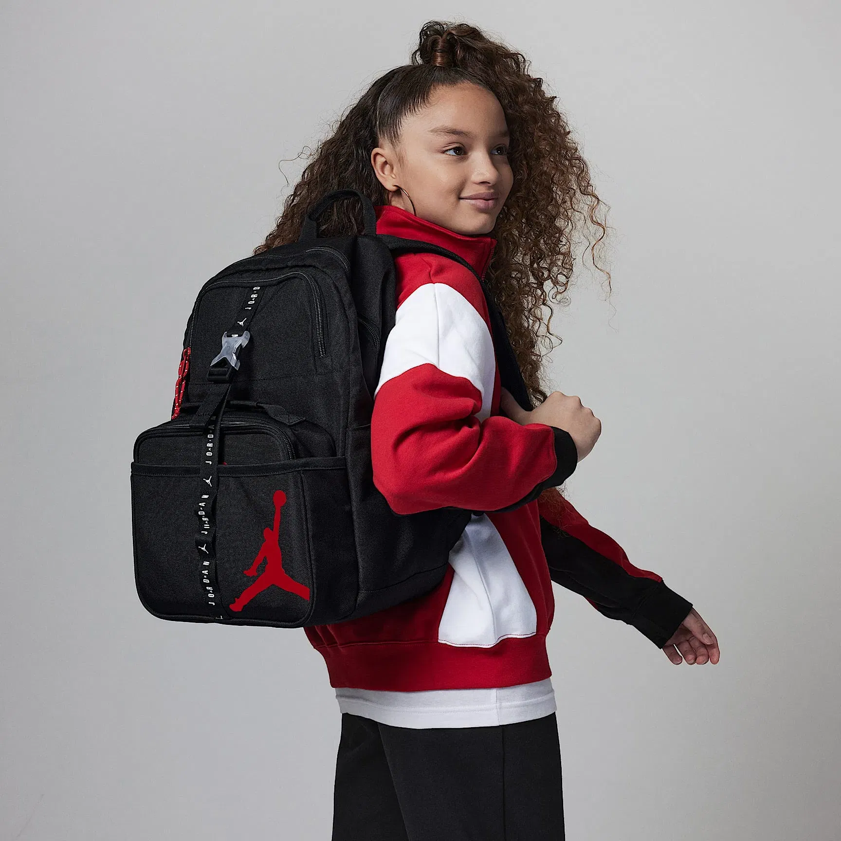 Nike Air Jordan Big Kids' Backpack (18L) and Lunch Bag (3L)