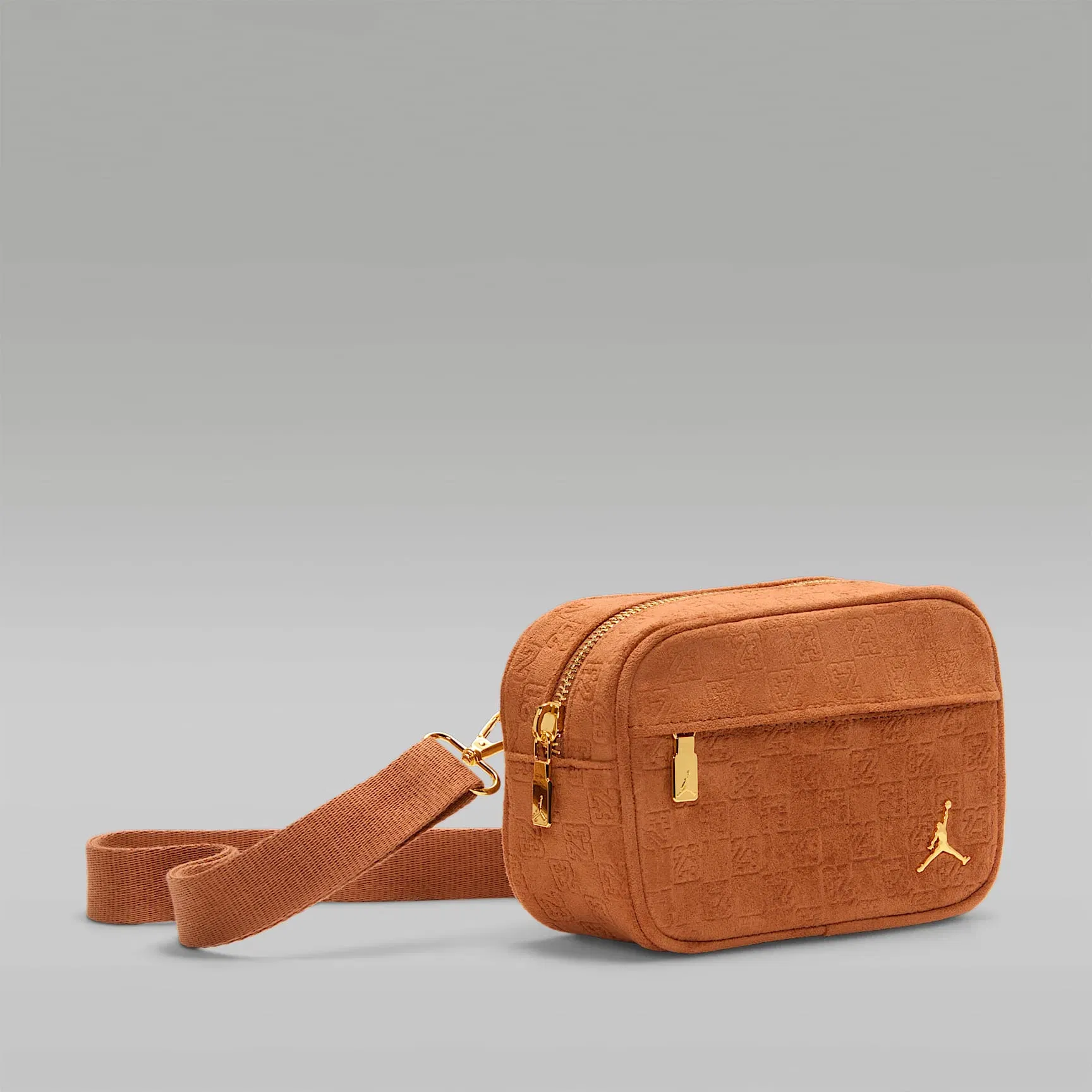 Nike Jordan Suede Monogram Camera Bag (1.5L)