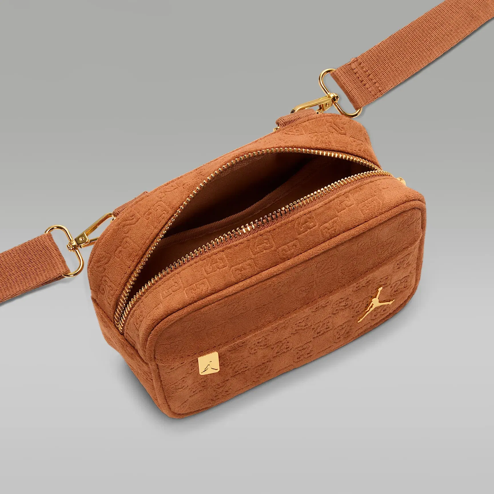 Nike Jordan Suede Monogram Camera Bag (1.5L)