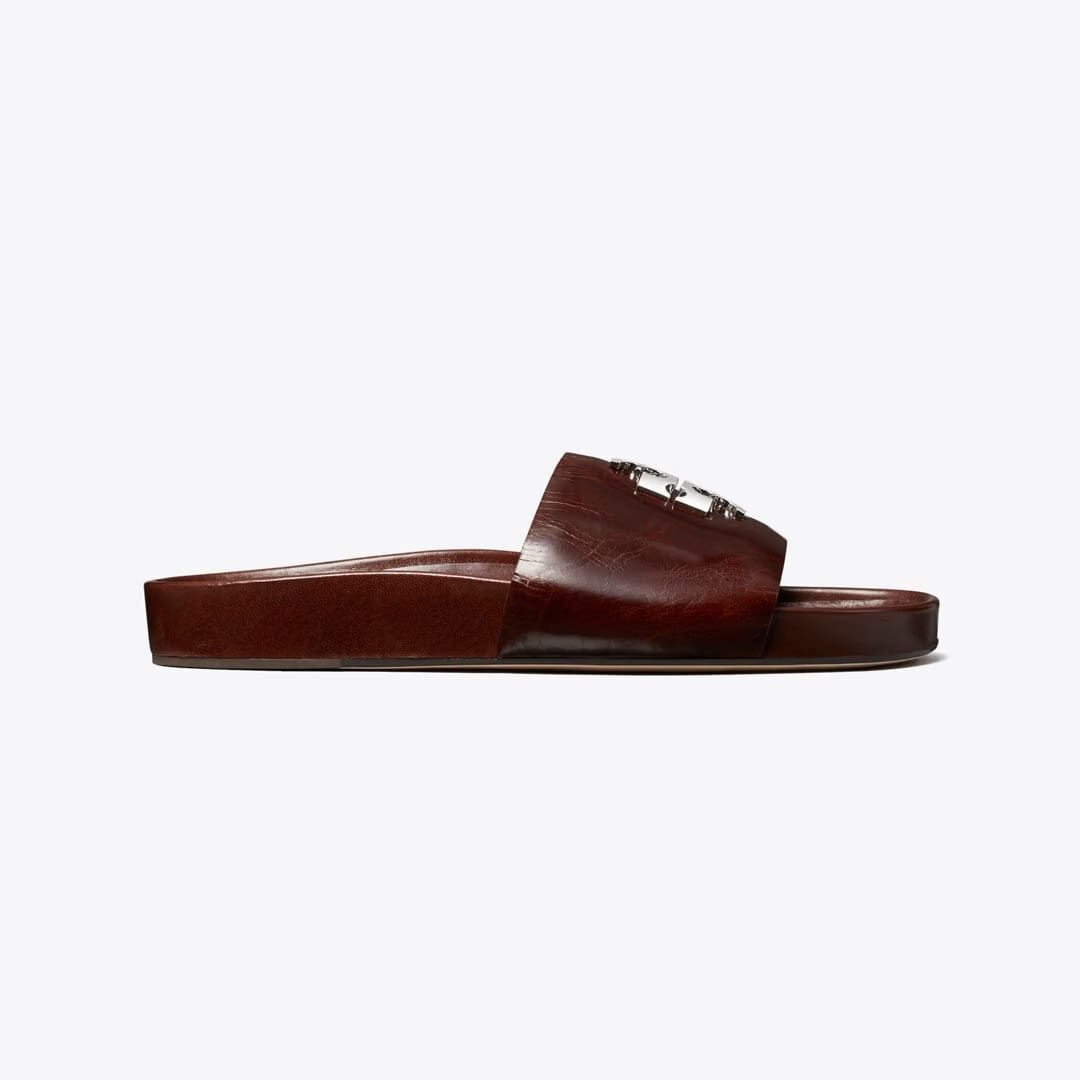 Tory Burch Charlie Sport Slide PAPAYA SEED
