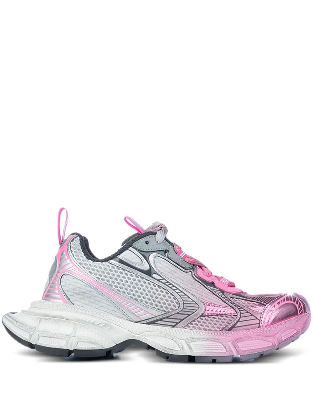 3XL mesh-panelled sneakers