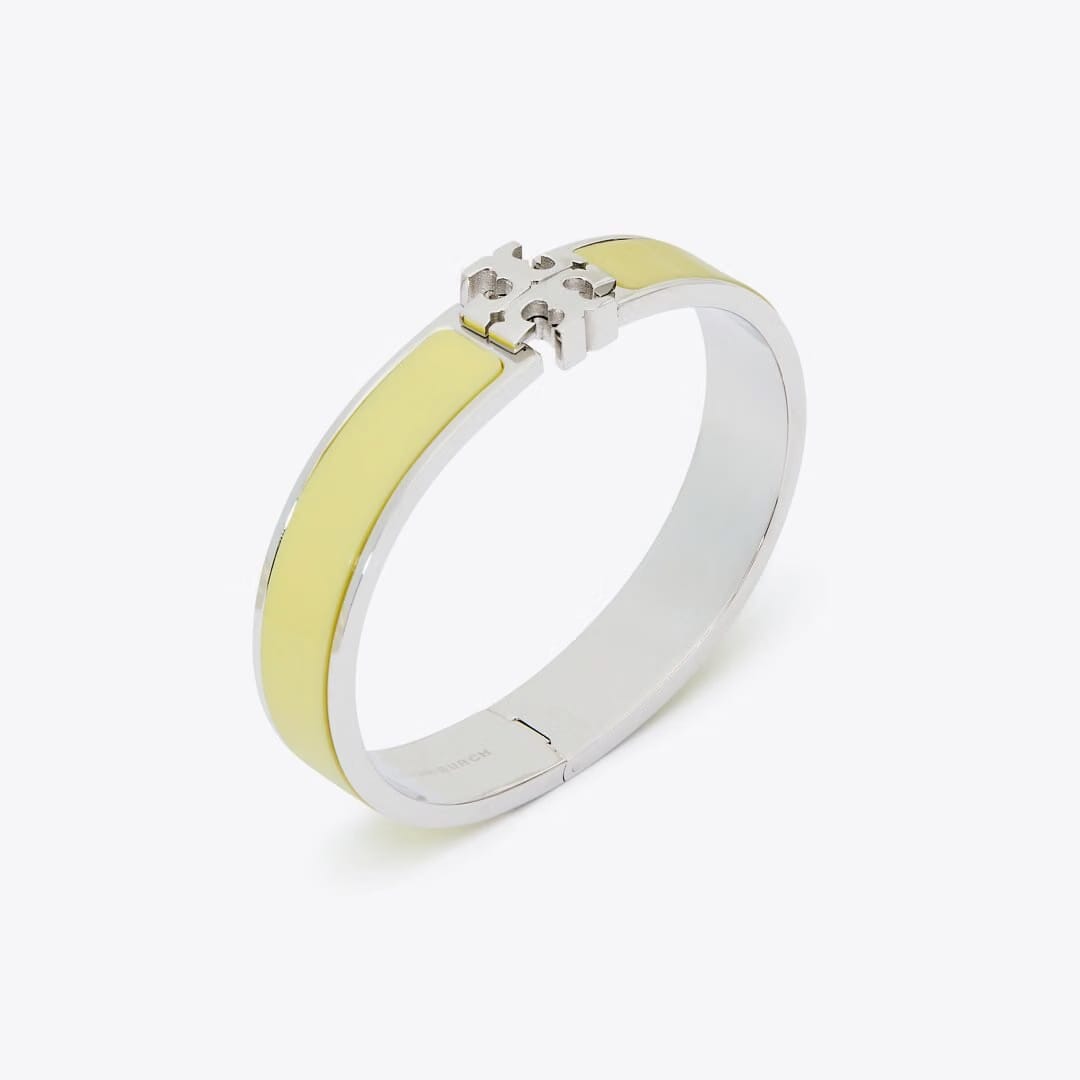Tory Burch Icon Bracelet Tory Silver / Lemon Zest