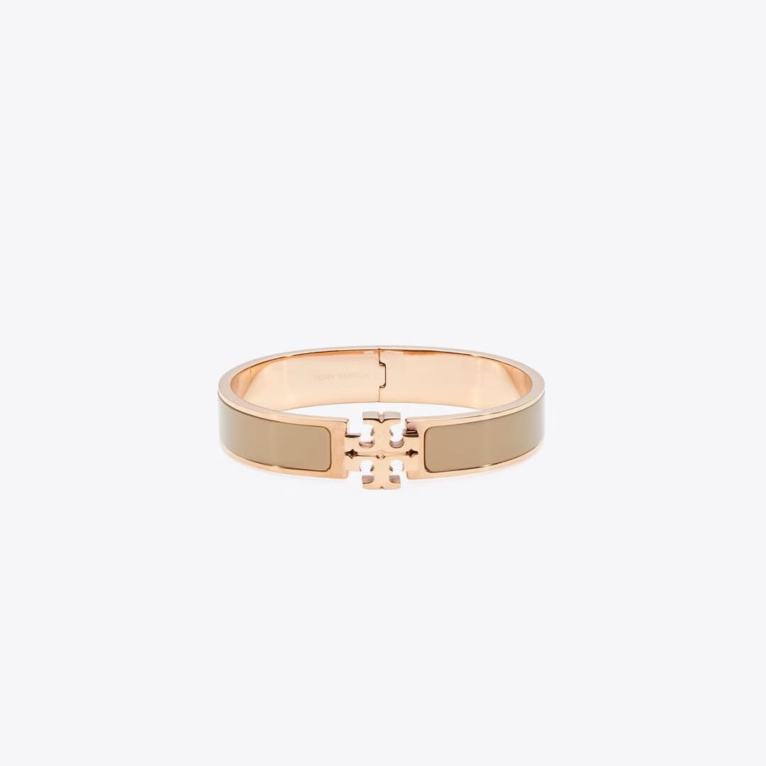 Tory Burch Icon Bracelet Rose Gold / SAND
