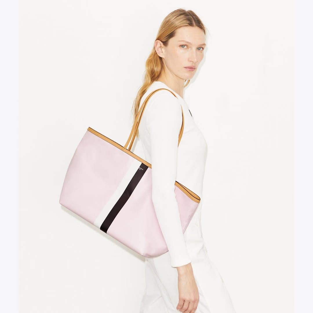 Tory Burch Racer Tote Rose