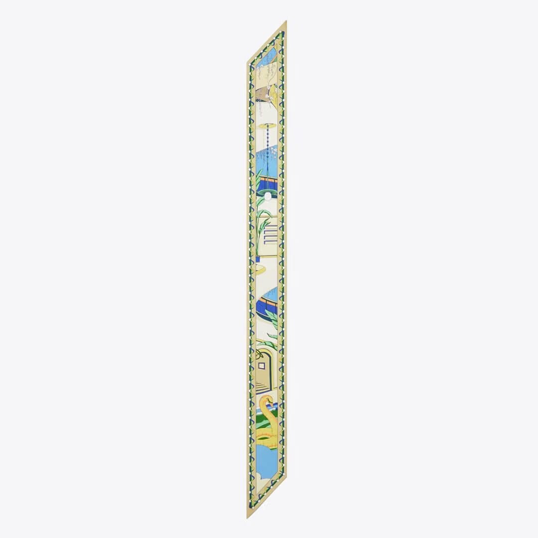 Tory Burch The Pool Ribbon Tie The Pool Blue