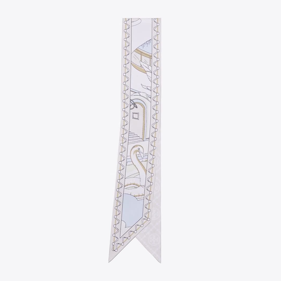 Tory Burch The Pool Ribbon Tie The Pool Neutral