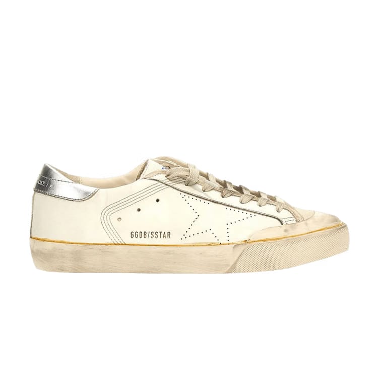 Golden Goose Superstar Ivory Silver