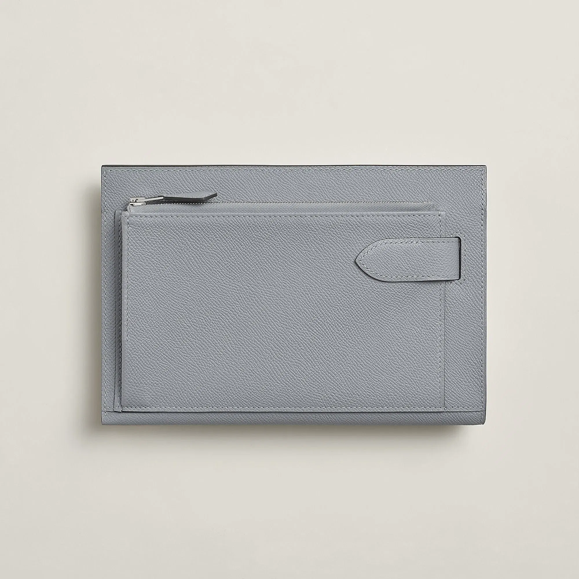 Hermes Hacademi Pouch Gris Tain