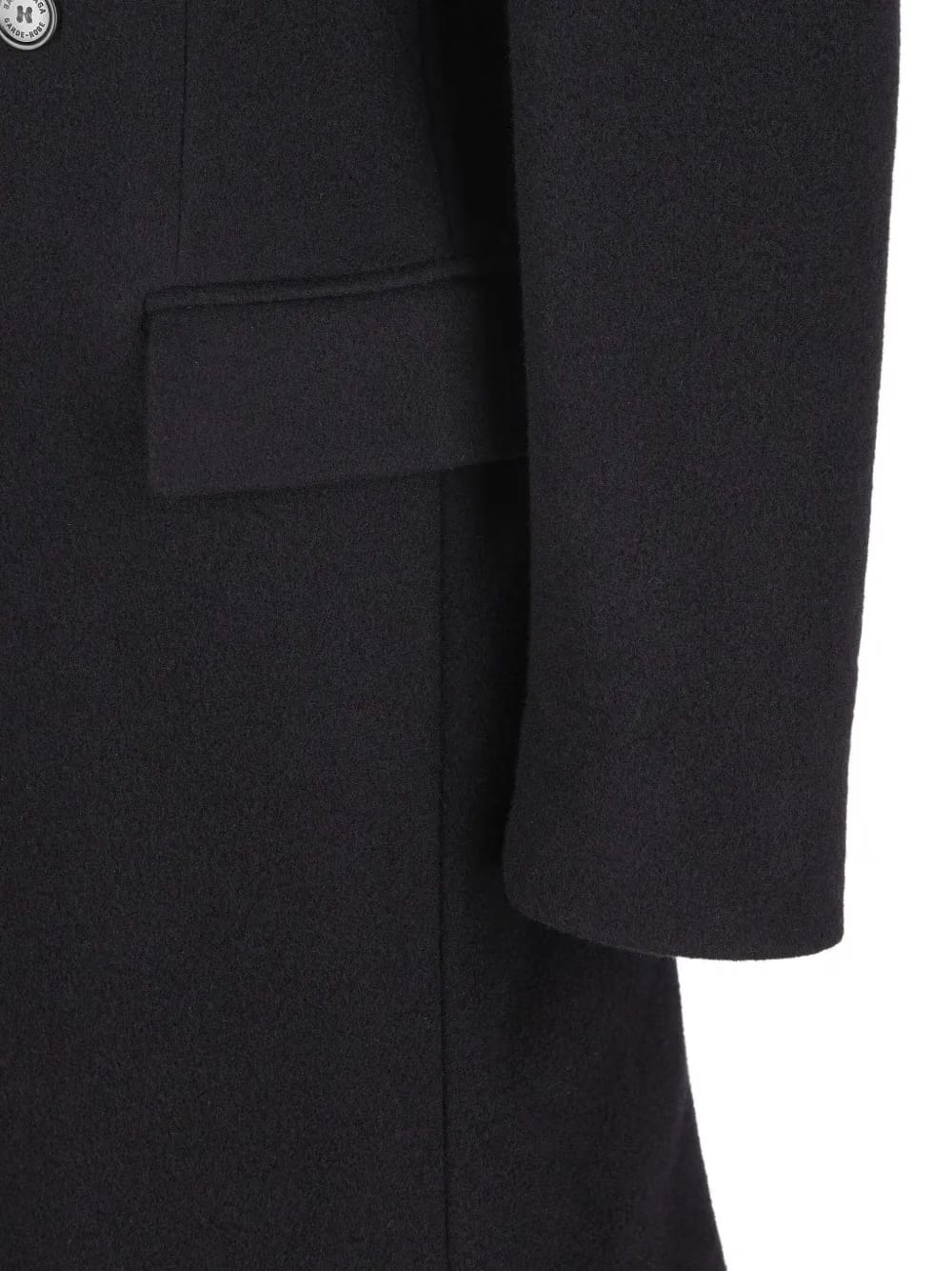 wool double-breasted coat