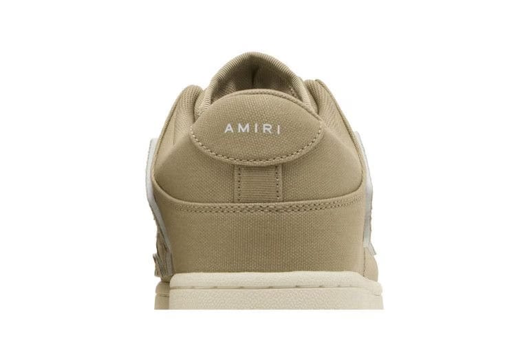 Amiri Chunky Canvas Skel Top Low Green