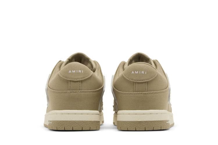 Amiri Chunky Canvas Skel Top Low Green