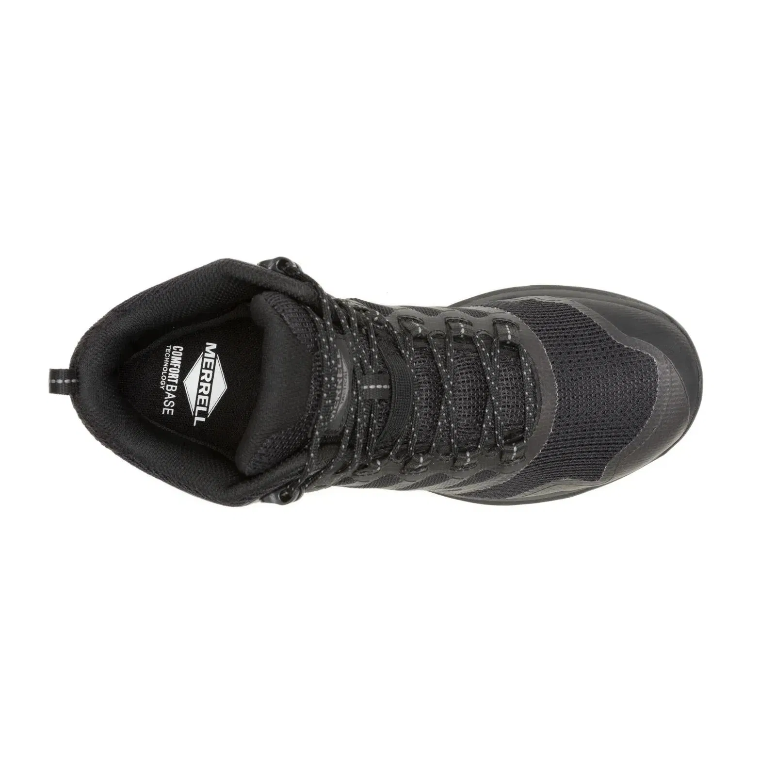 Merrell Men's Nova 3 Mid Tactical Waterproof Boot Wide Width Black/Charcoal