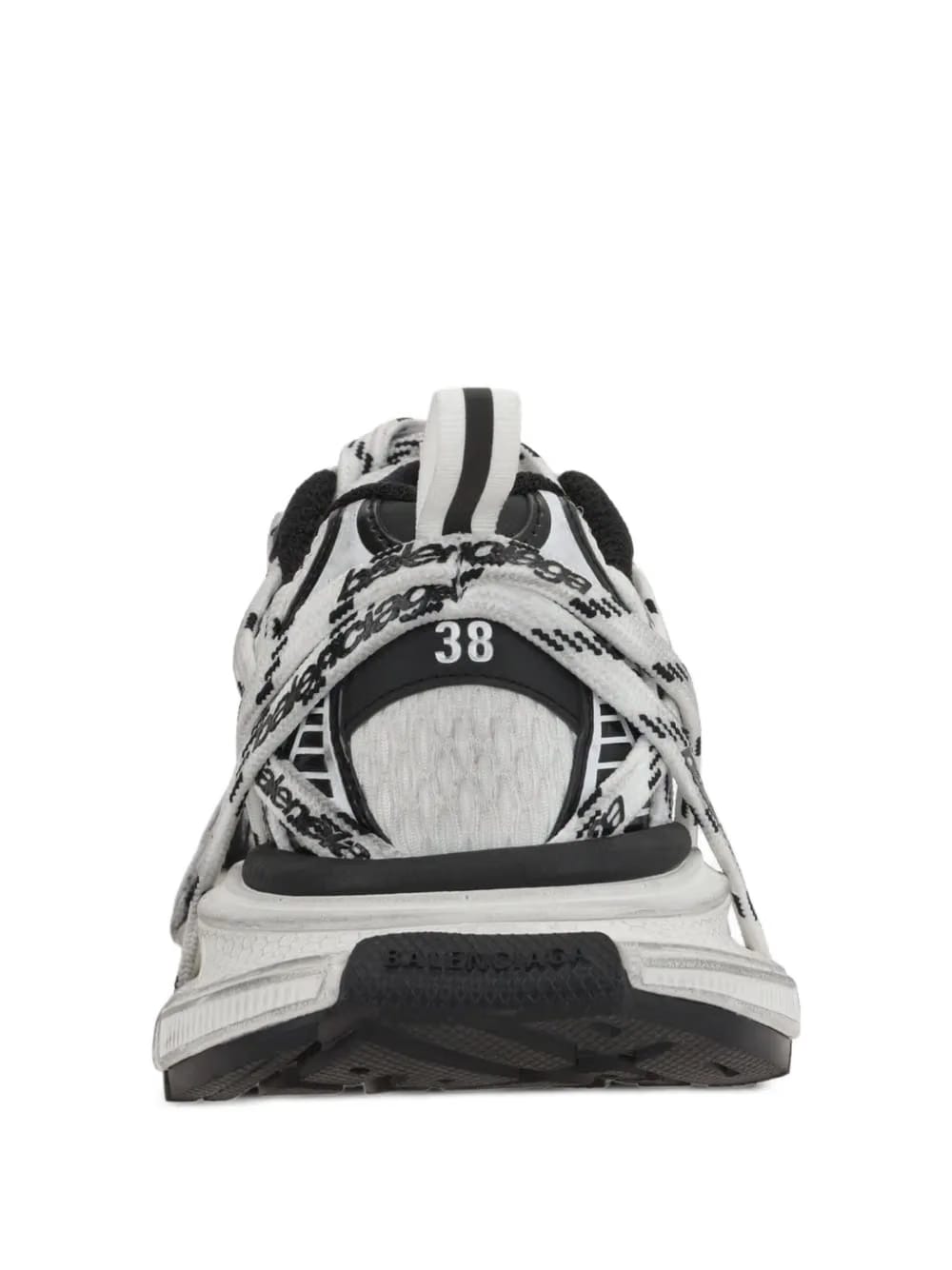 lace-up logo sneakers