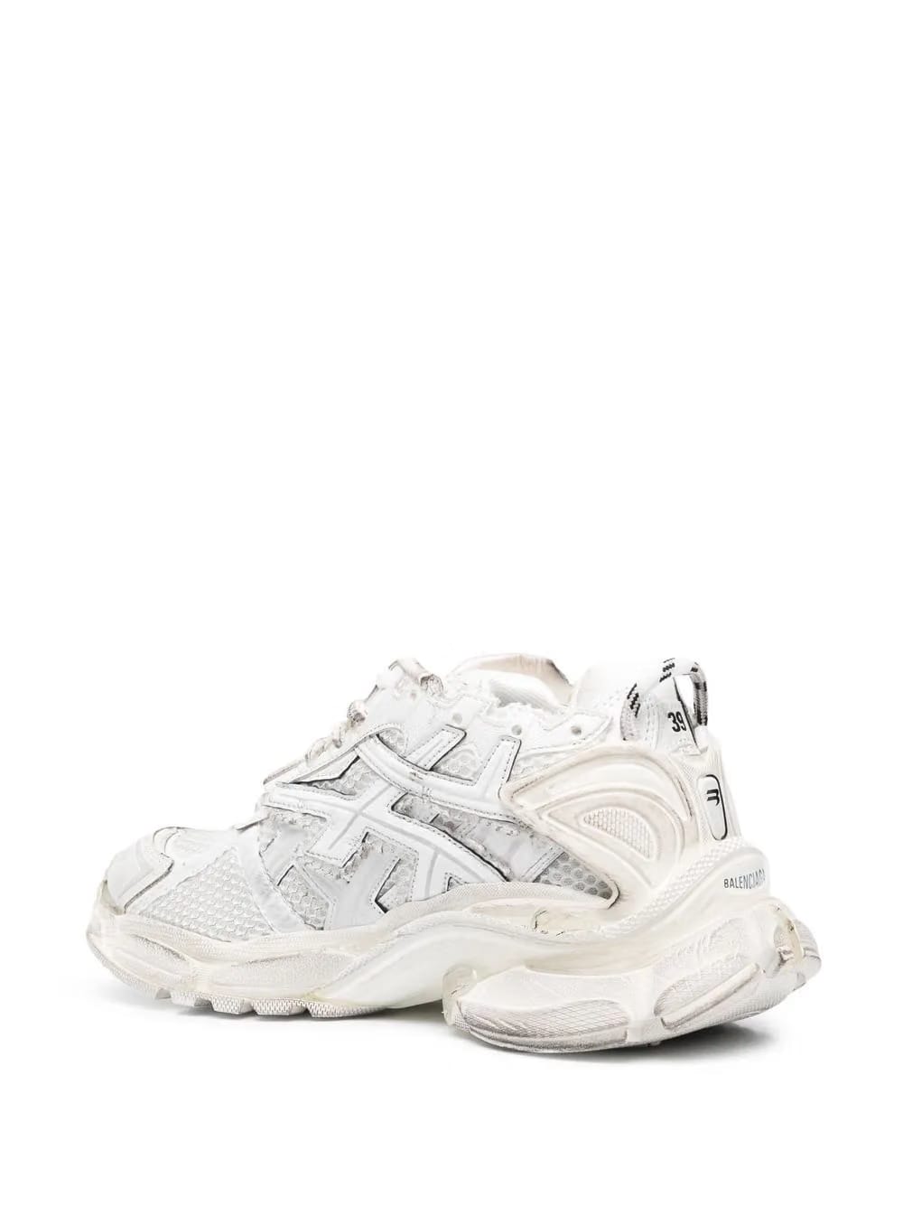 Runner logo-embroidered sneakers