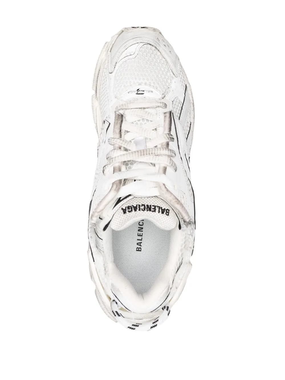 Runner logo-embroidered sneakers