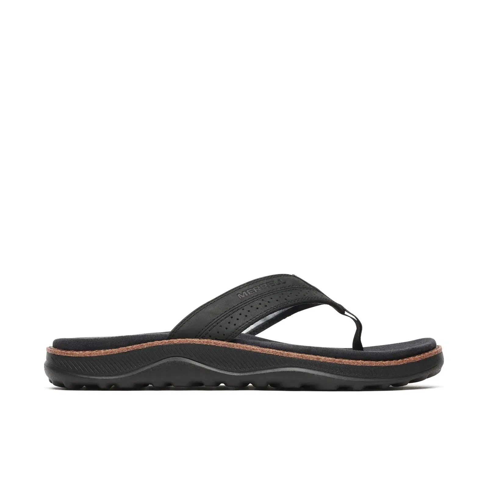 Merrell Men's Cove Leather Flip Black