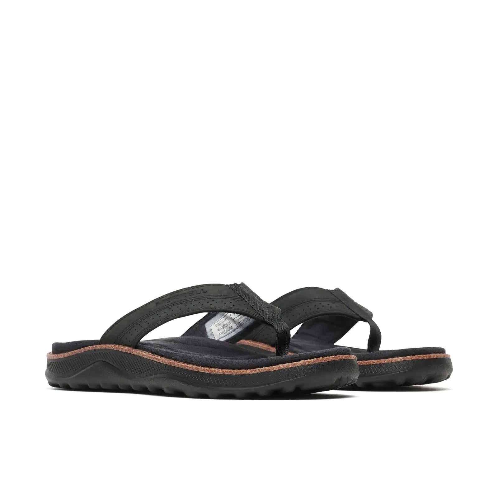 Merrell Men's Cove Leather Flip Black