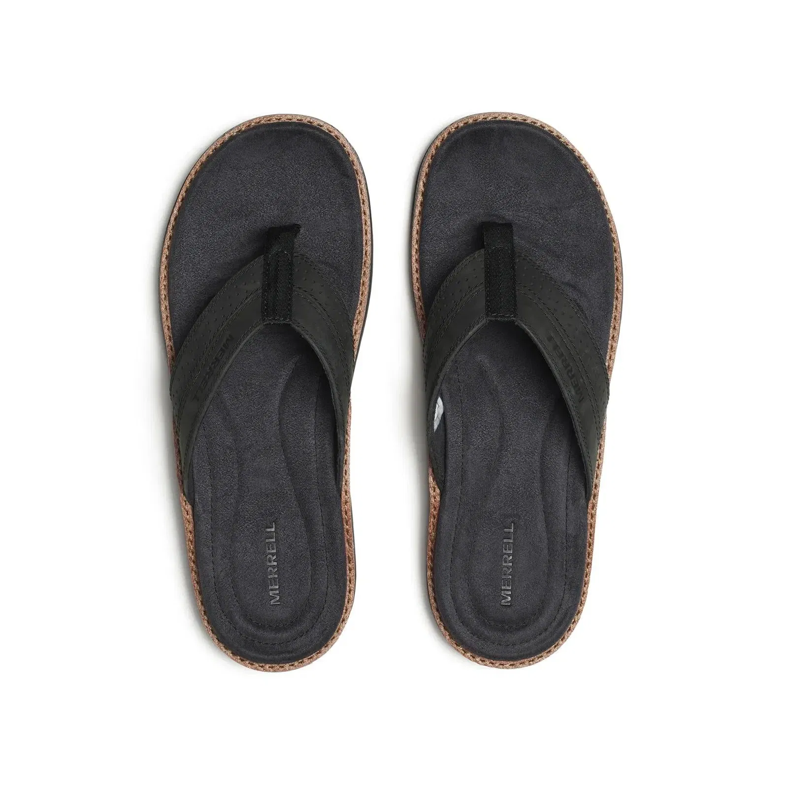 Merrell Men's Cove Leather Flip Black