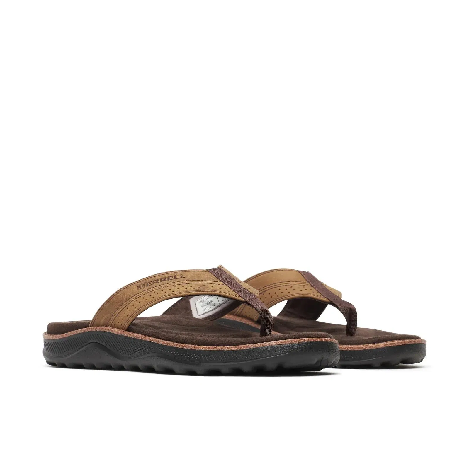 Merrell Men's Cove Leather Flip Coffee