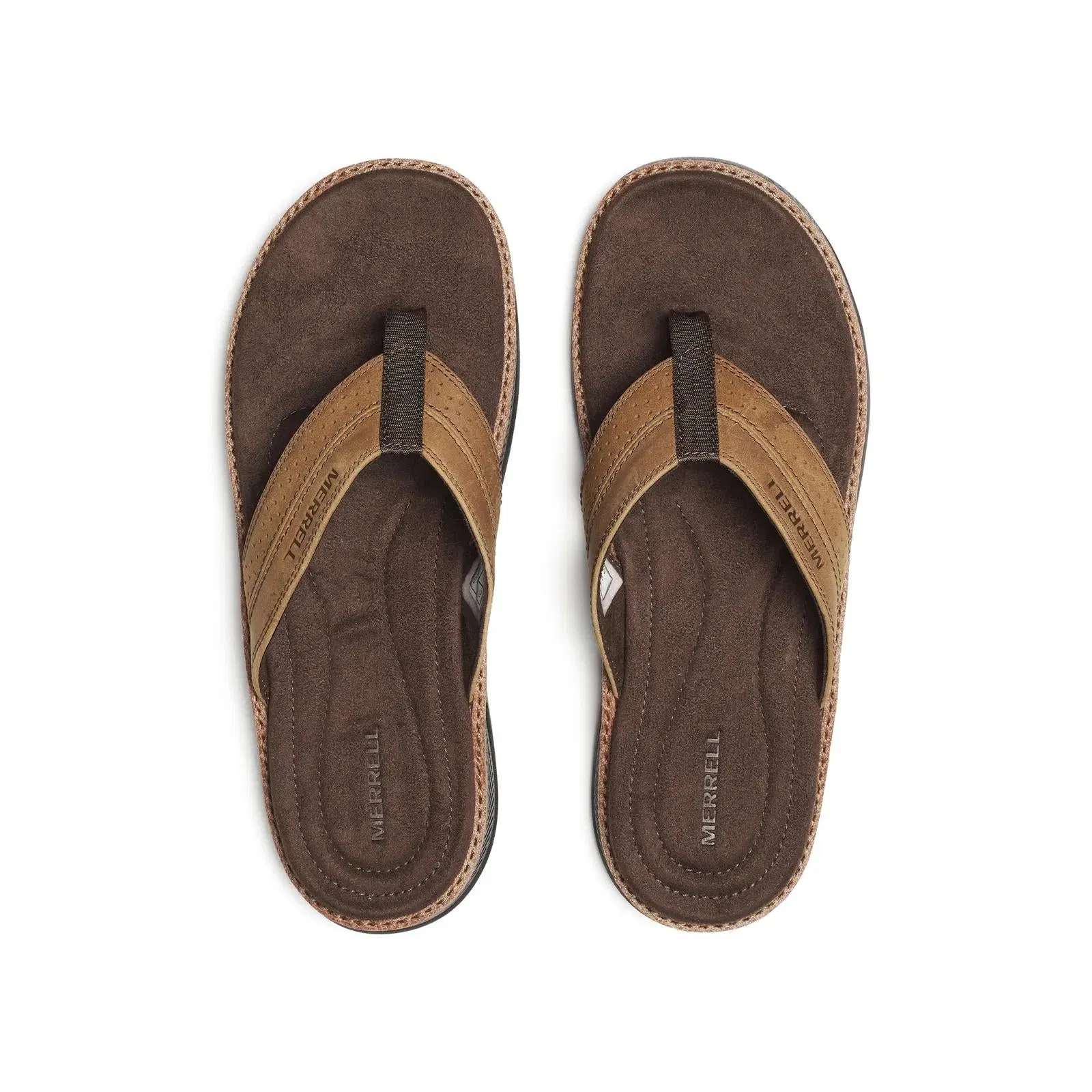 Merrell Men's Cove Leather Flip Coffee