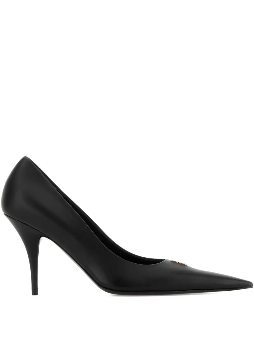 90mm Avenue BB Editor leather pumps