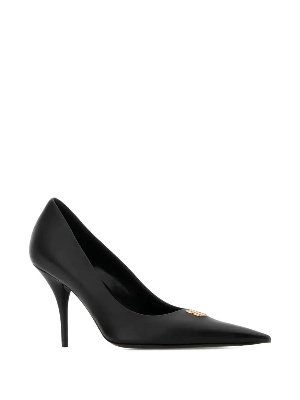 90mm Avenue BB Editor leather pumps
