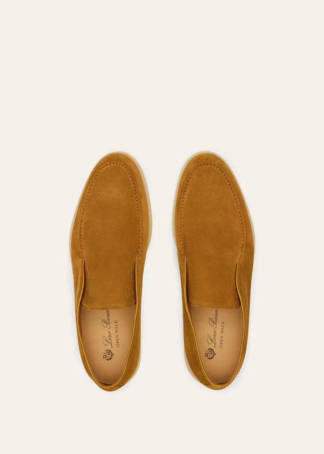 LoroPiana Open Walk Ankle Boot Dark Saffron