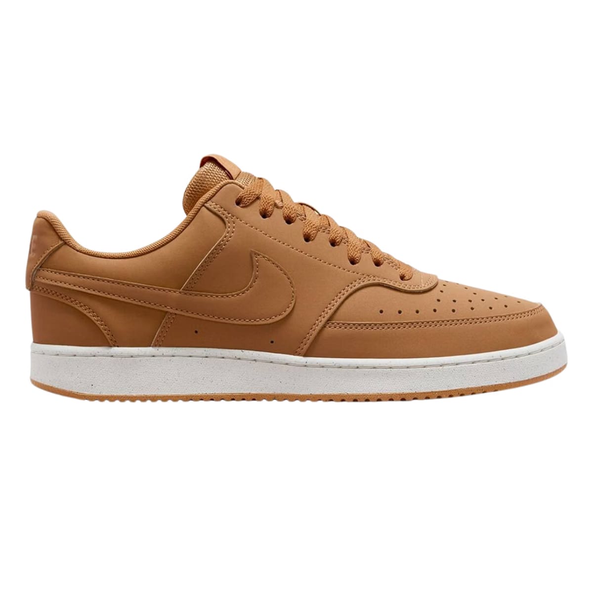 Nike Court Vision Low brown flax colorway