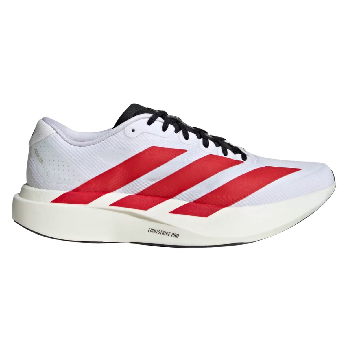 Adidas Adizero EVO SL Shoes Cloud White / Team Collegiate Red / Core Black
