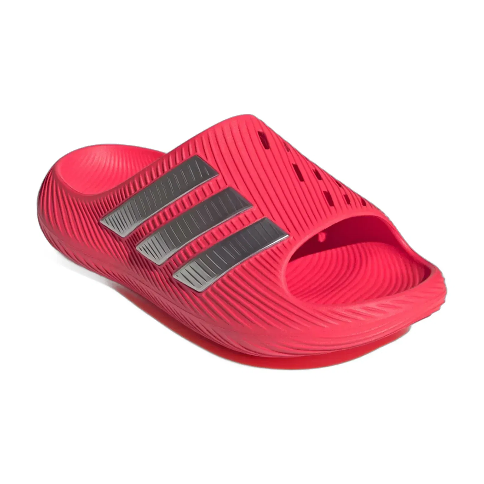 Adidas Purechill Slides  Lucid Red / Matte Silver / Matte Silver