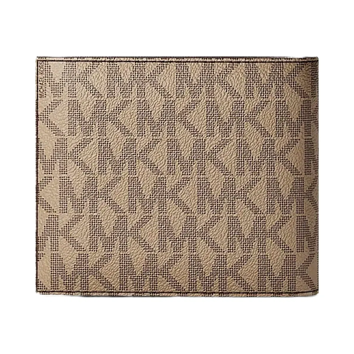 Michael Kors Cooper Logo Billfold Wallet With Coin Pouch CAMEL