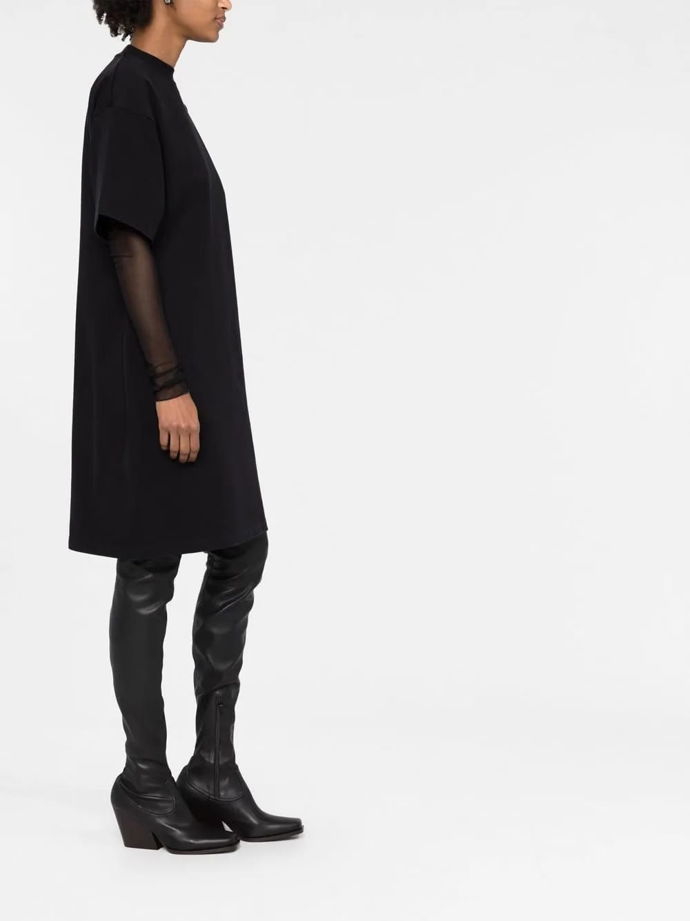 Hourglass cotton T-Shirt dress