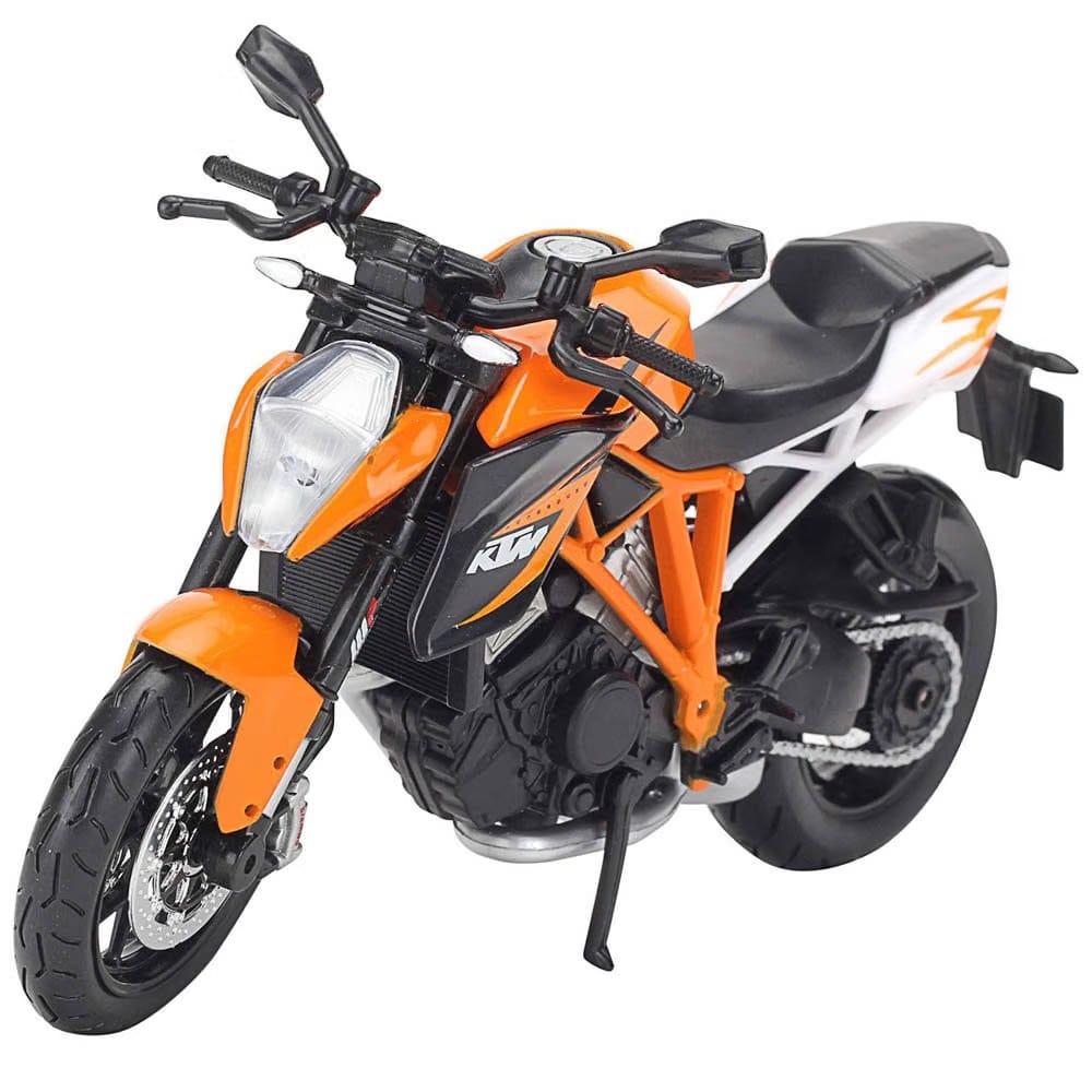 Maisto KTM 1290 Super Duke R, 1: 12 Scale Die Cast Metal Toy Bike (Orange), Adult