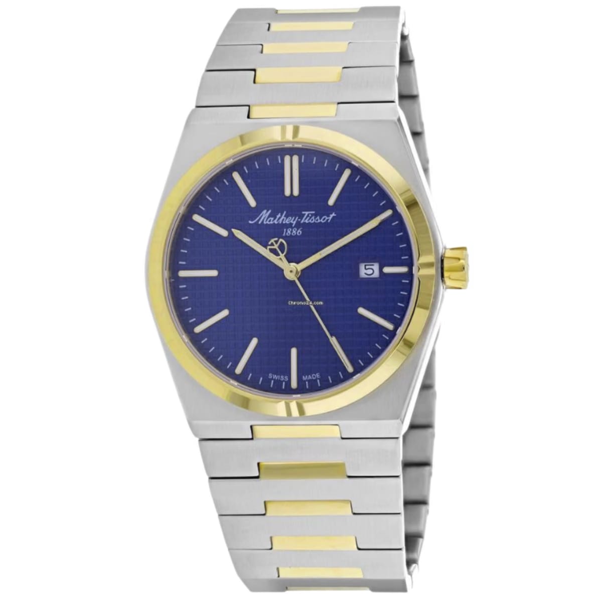 Mathey-Tissot H117BBU two-tone stainless steel