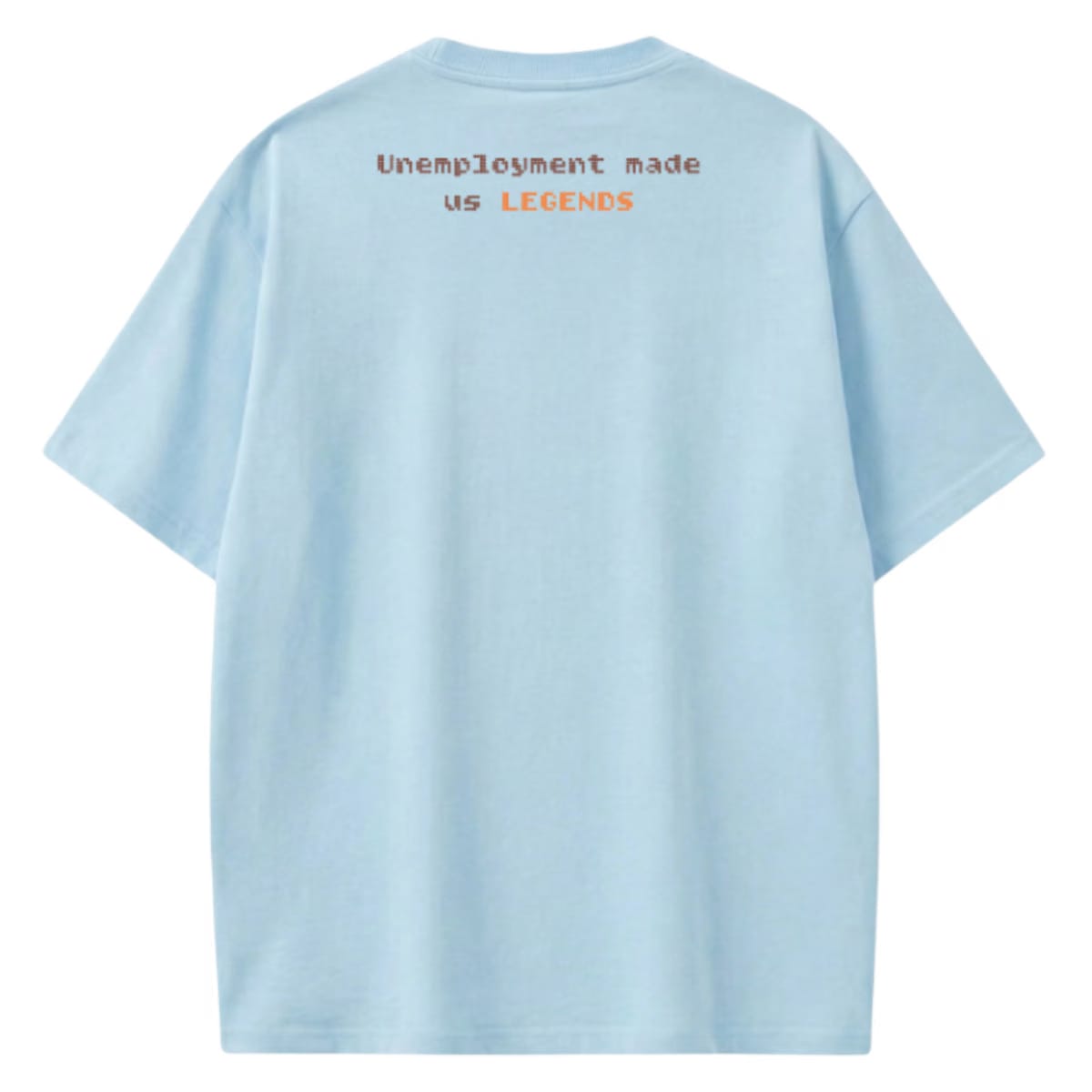 THE LAST SPECIES LIGHT BLUE T-SHIRT