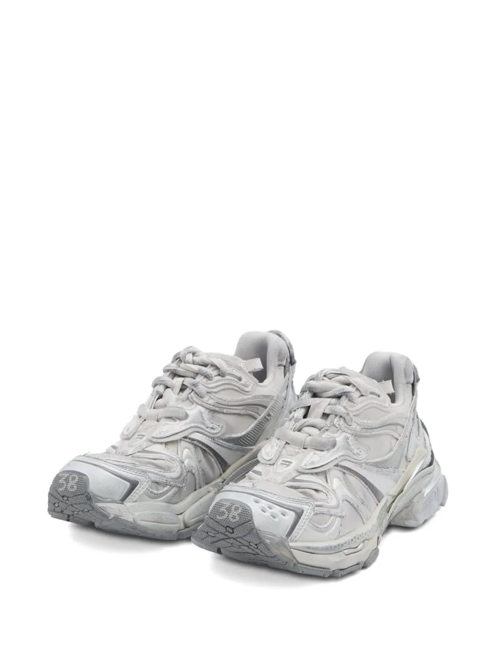 Runner 2 printed-logo sneakers