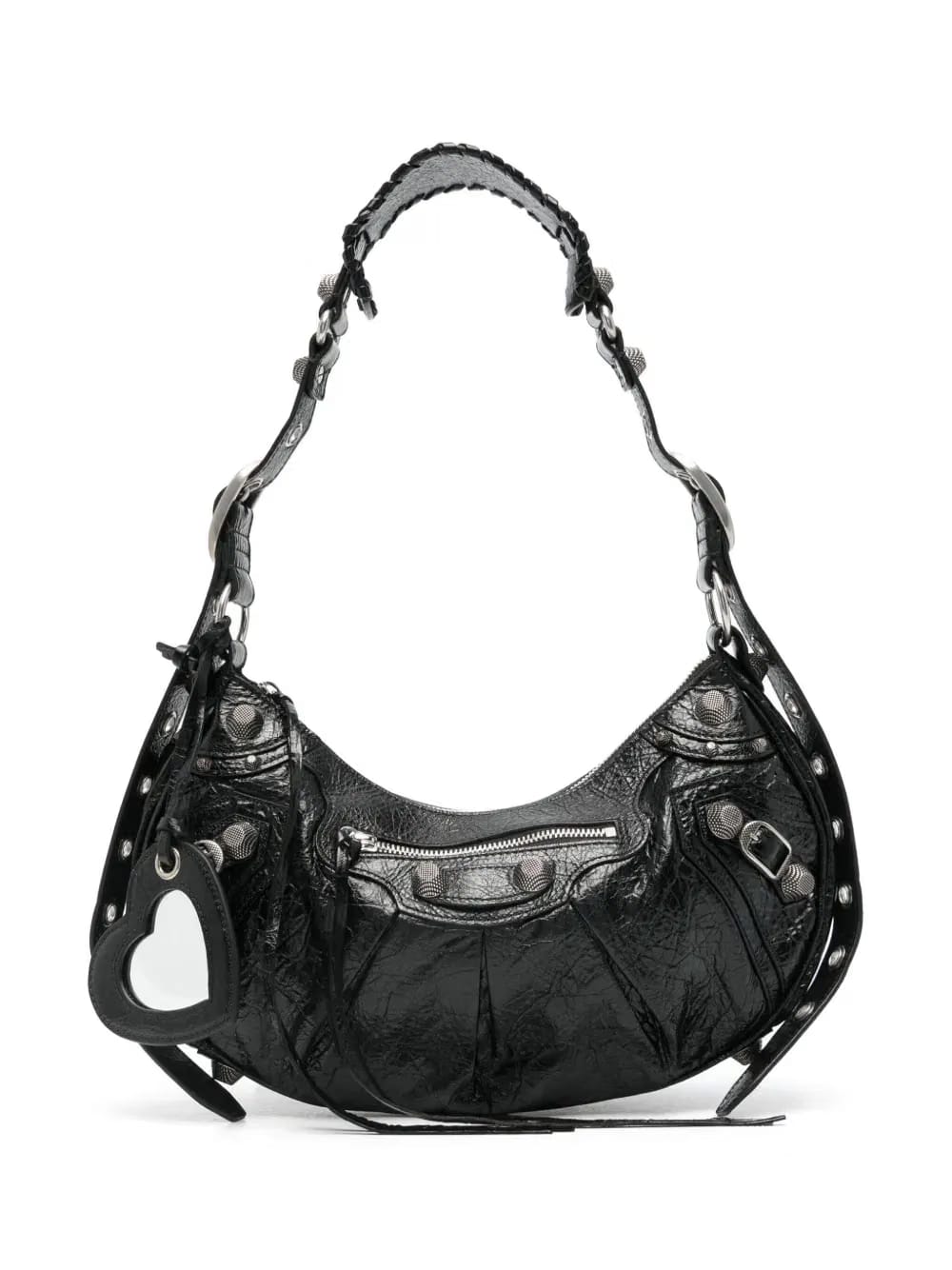 Le Cagole S leather shoulder bag