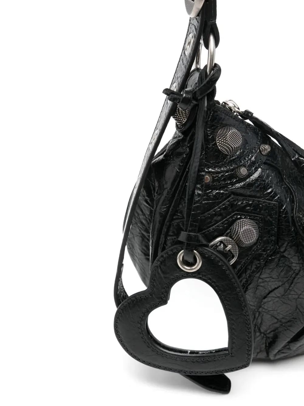 Le Cagole S leather shoulder bag