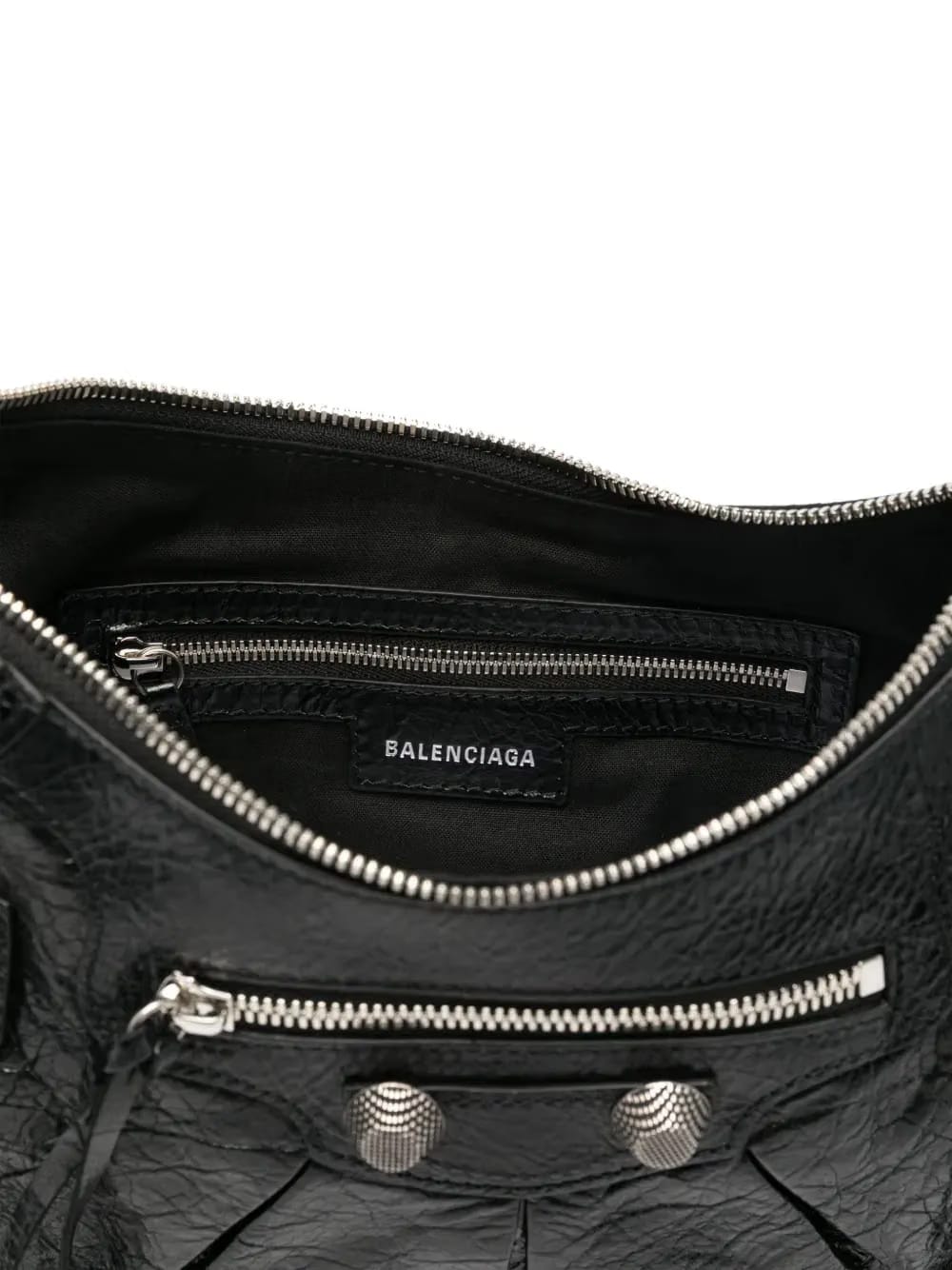 Le Cagole S leather shoulder bag