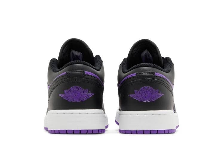 Air Jordan 1 Low Black Purple Venom
