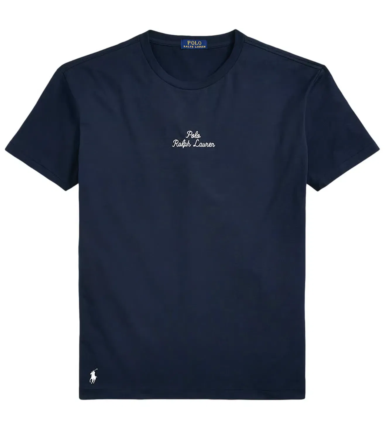 Navy Blue Logo Jersey Classic Fit Navy Blue T-Shirt