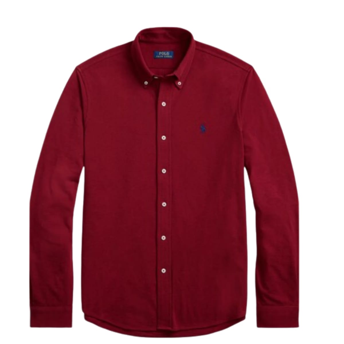 Polo Ralph Lauren Men Red Slim Solid Casual Shirts