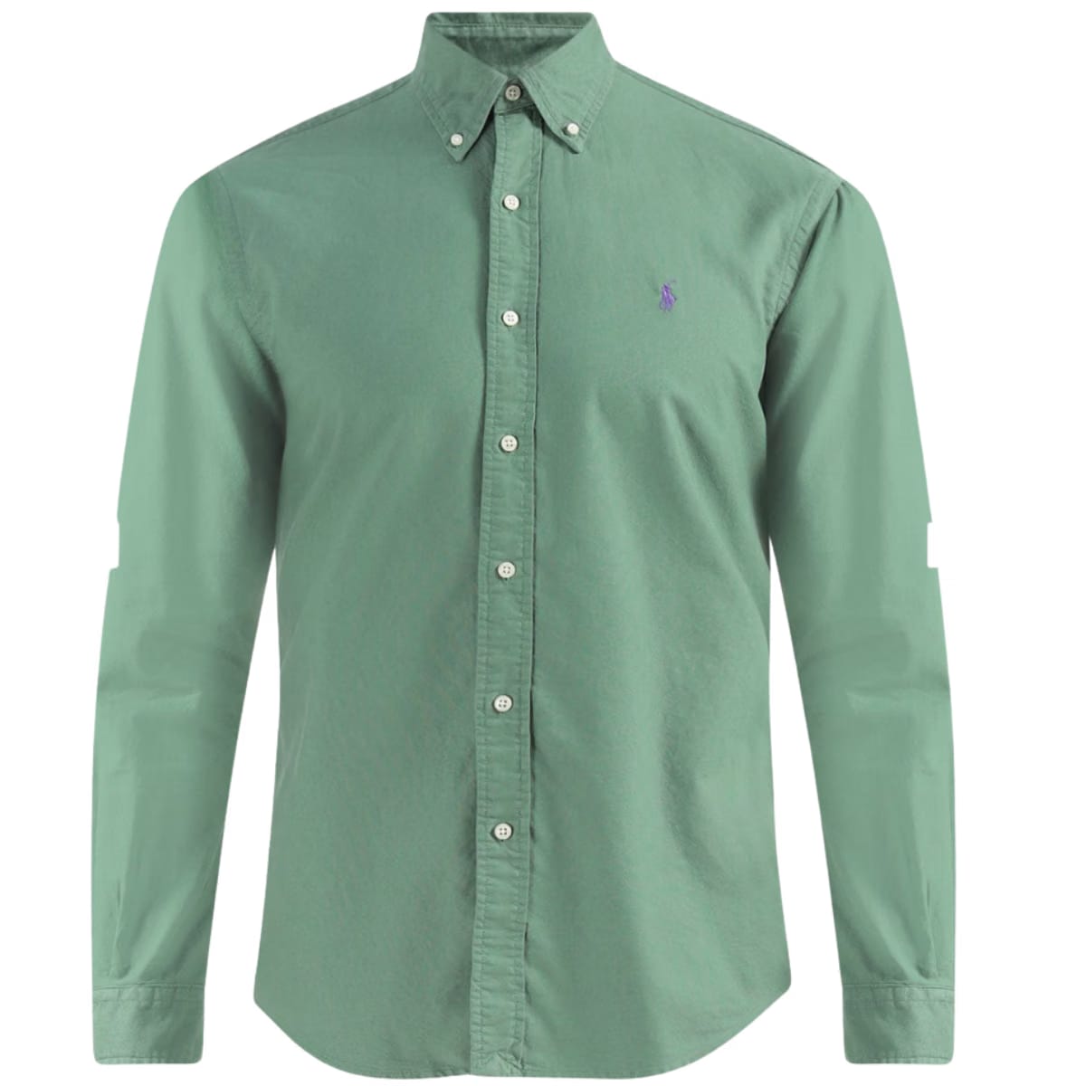 Polo Ralph Lauren Men Solid Button-Down Collar Pure Cotton Casual Shirt