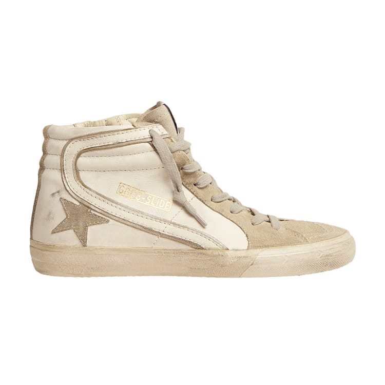 Golden Goose Wmns Slide Sneaker 'White Ice Grey'