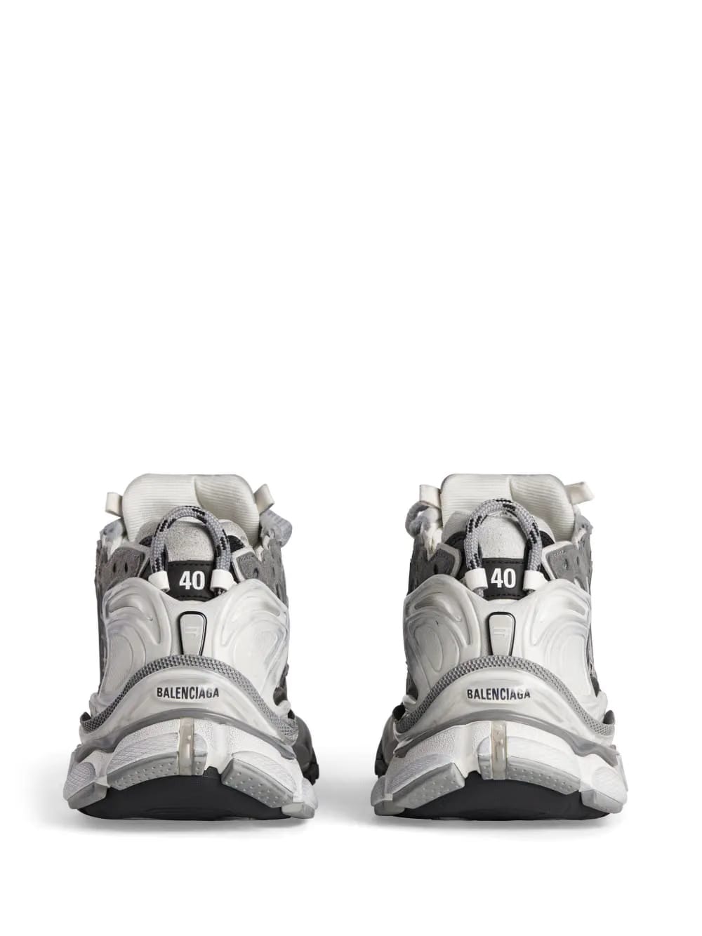 Runner panelled-design sneakers